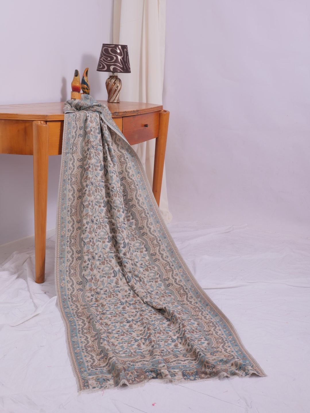 Pashmina Jacquard - Light Brownish Grey